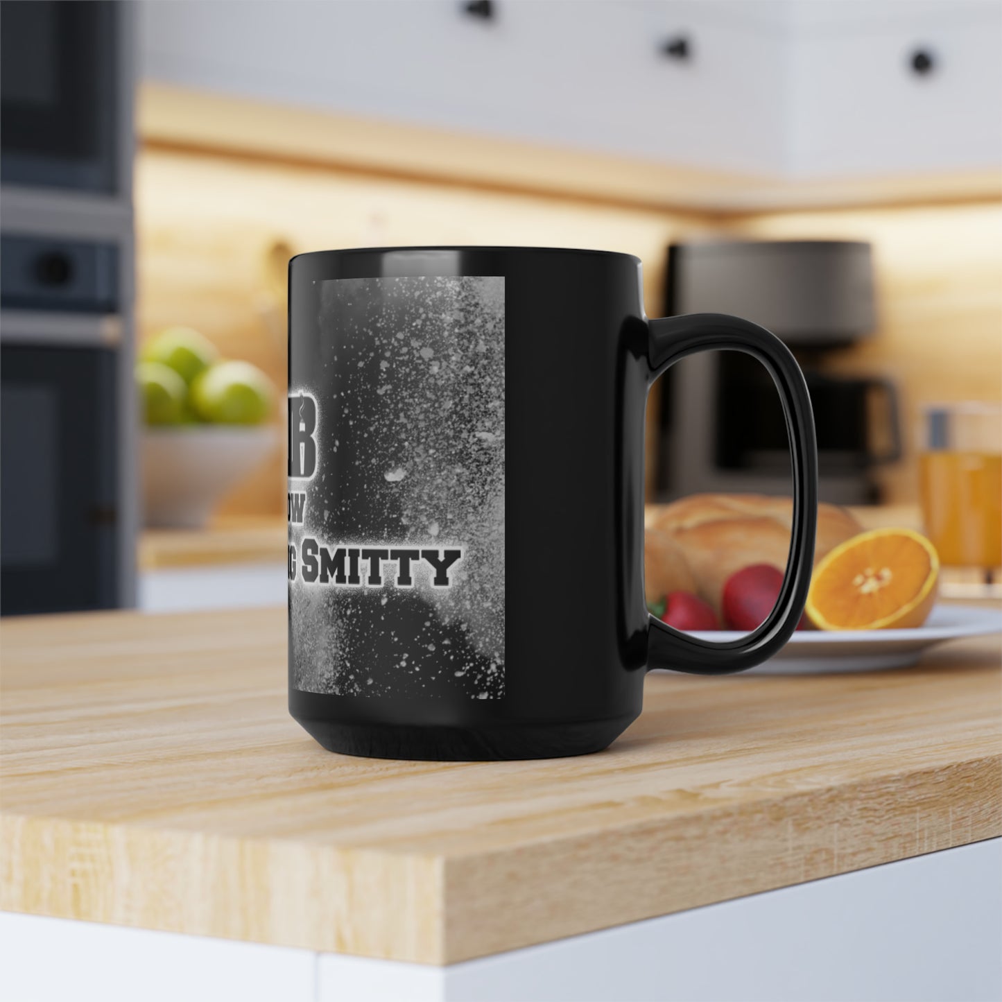 Black Mug, 15oz