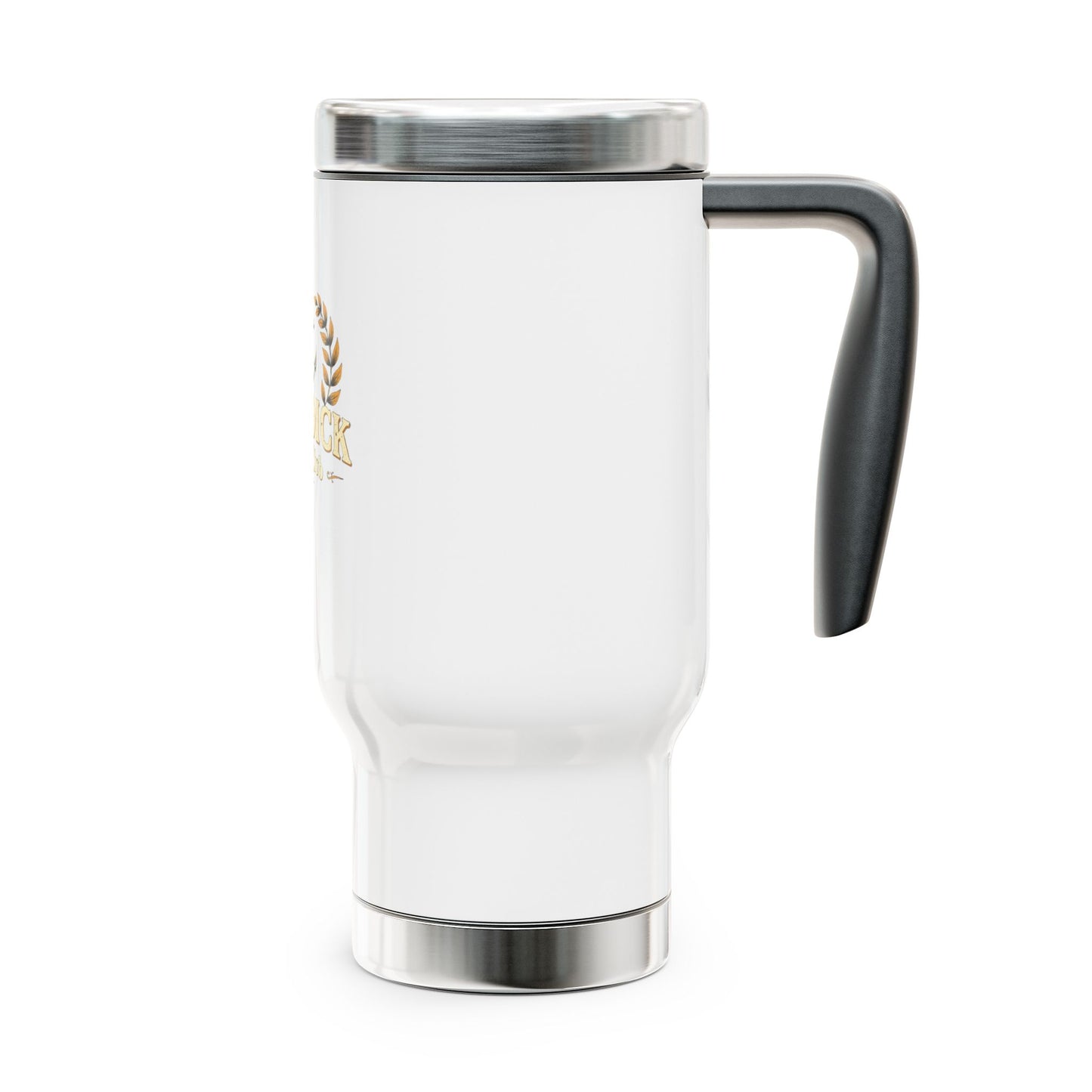Nautical Travel Mug with Handle, Insulated Coffee Cup for Boating, Unique Gift for Sailors, Camping and Travel