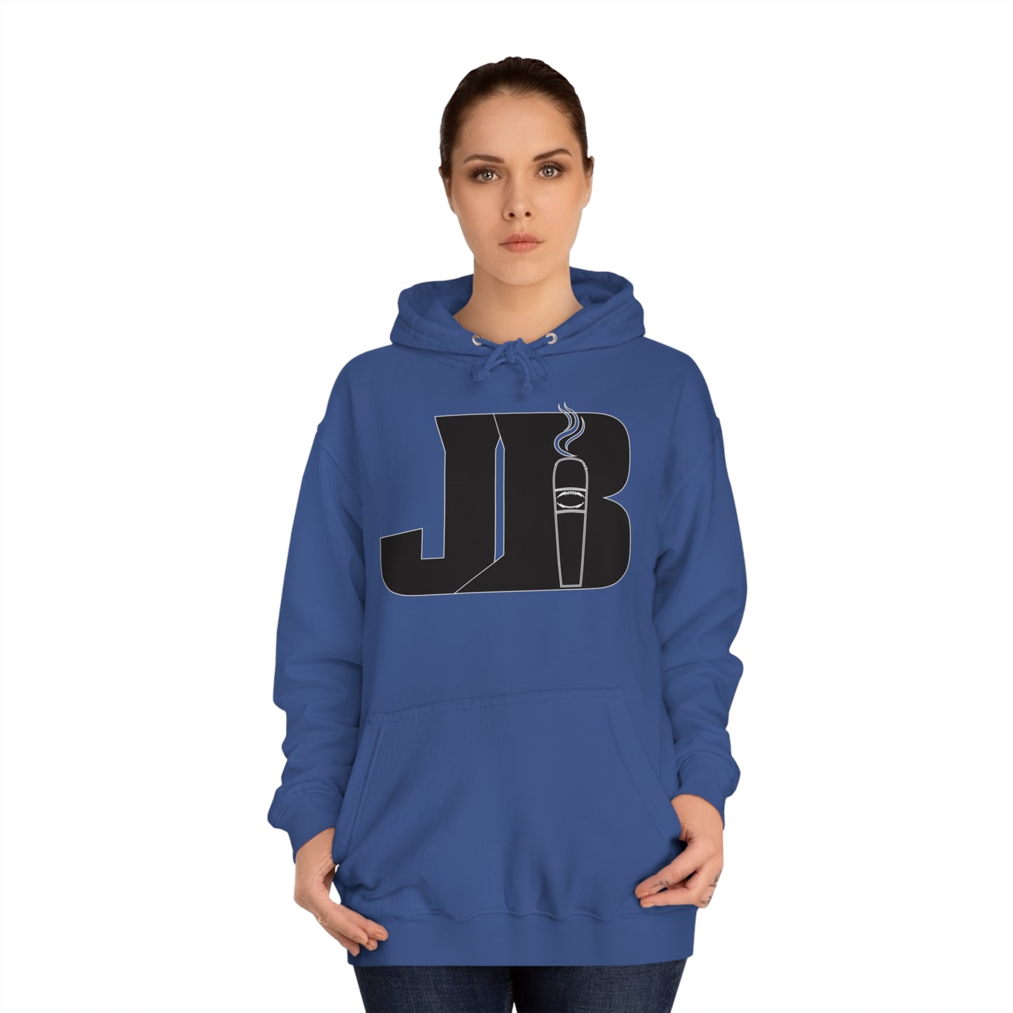 Female JB & Pro-Noun "Fuck/Off" Unisex College Hoodie