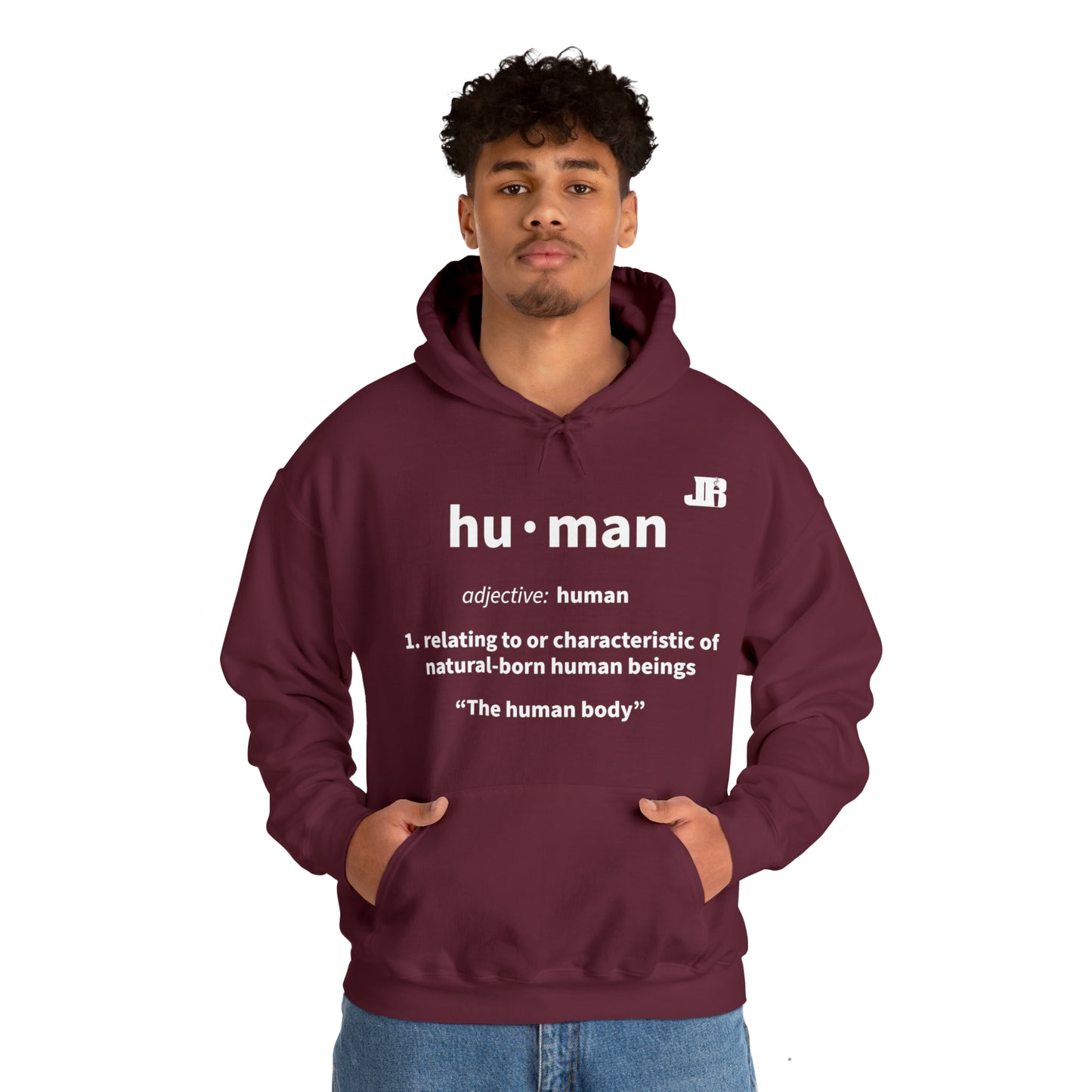 Male Definition Hooded Sweatshirt