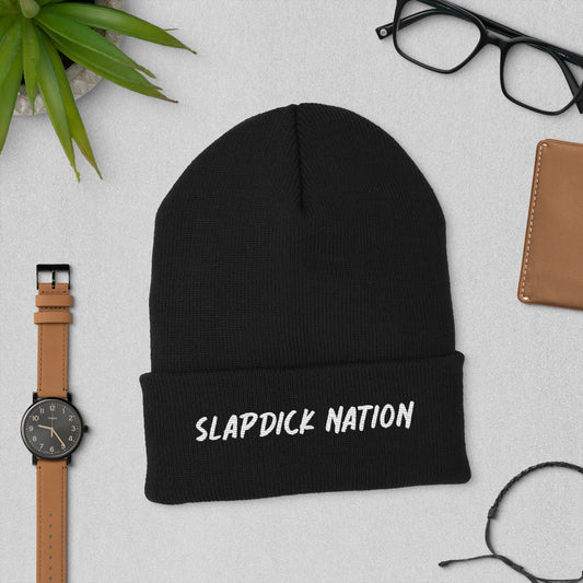 SLAPDICK NATION Cuffed Beanie